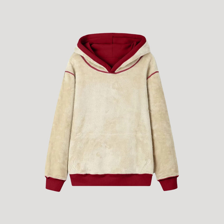 Phoebe | Stylish Fleece Lined Hoodie With Drawstring Hood