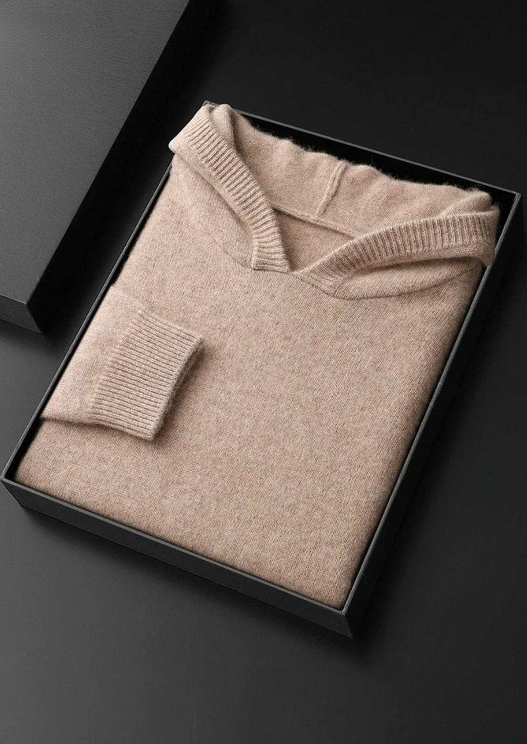 Cordelia | Luxury Cashmere Hooded Pullover Sweater