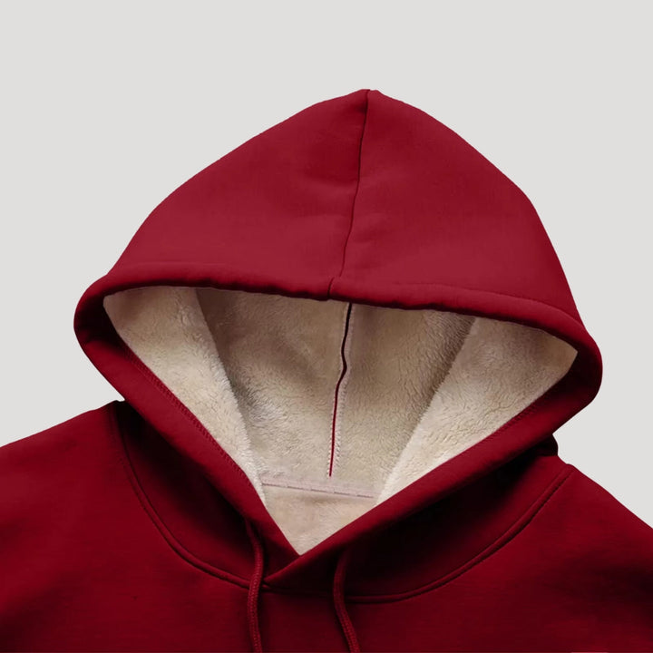 Tilly | Stylish Oversized Fleece-Lined Hoodie With Kangaroo Pocket