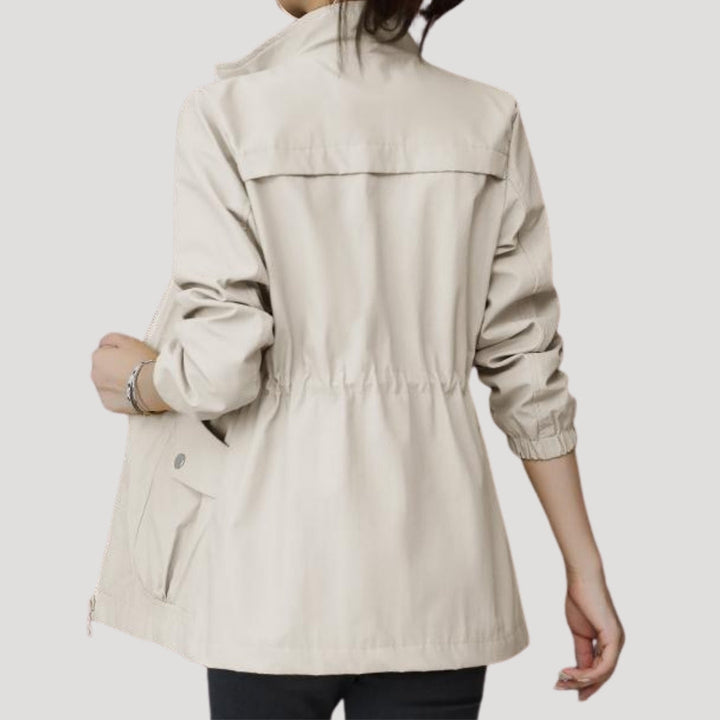Sienna | Chic Lightweight Waterproof Spring Windbreaker Jacket