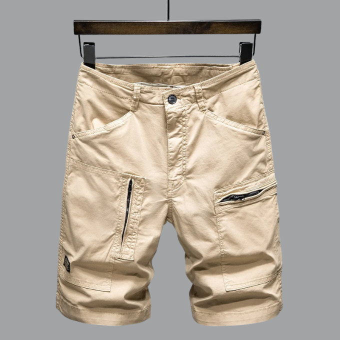 Talia | Stylish Organic Cotton Cargo Shorts With Multiple Pockets