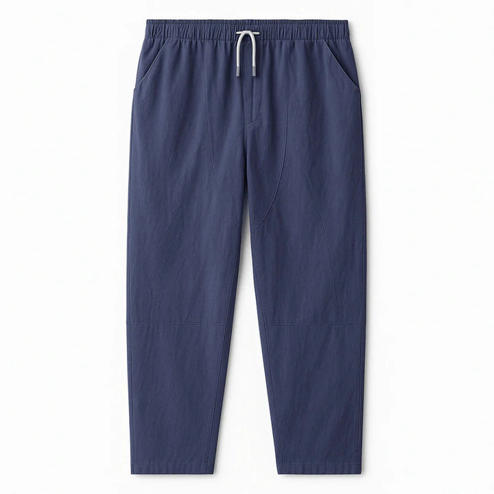 Margot | Effortless Cotton Linen Cropped Drawstring Pants