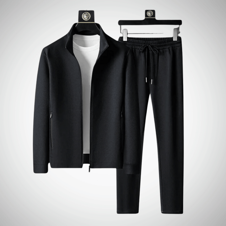 Margot | Stylish Zip Up Tracksuit Set With Elastic Waist