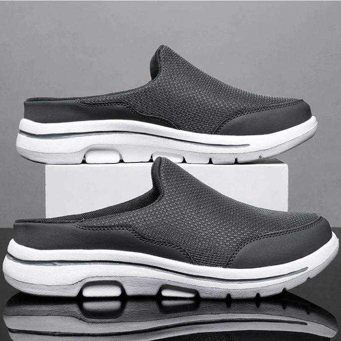 Elyse | Sleek Slip-On Mesh Sneaker Slides For Men