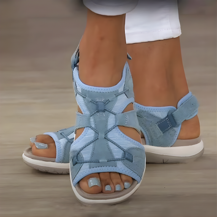 Cordelia | Stylish Orthopaedic Closed Toe Sandals With Arch Support