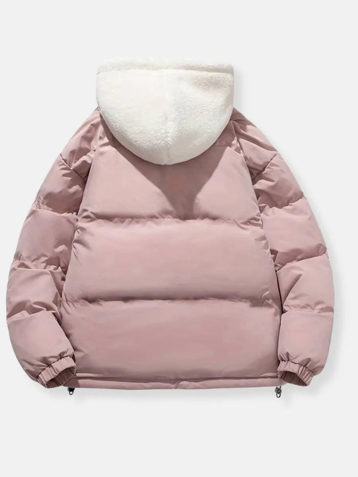 Phoebe | Stylish Quilted Sherpa Lined Hooded Puffer Jacket