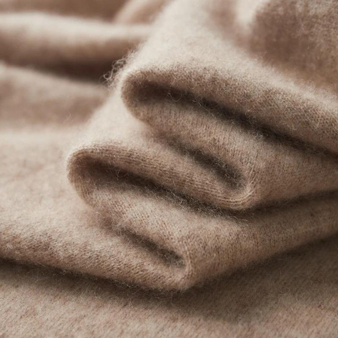 Maren | Elegant Cashmere Knit Sweater Set - Crew Neck Loungewear