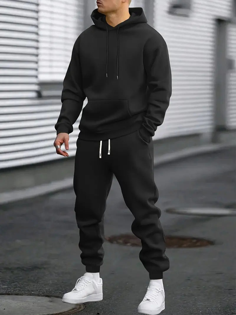 Beckton | Stylish Men's Hooded Tracksuit Set With Joggers