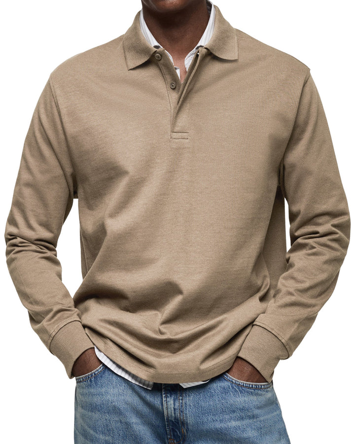 Kristina | Stylish Long Sleeve Polo Shirt With Classic Collar