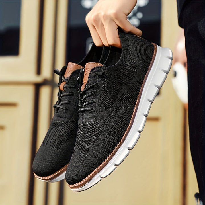 Elara | Stylish Knit Urban Comfort Sneakers For Men
