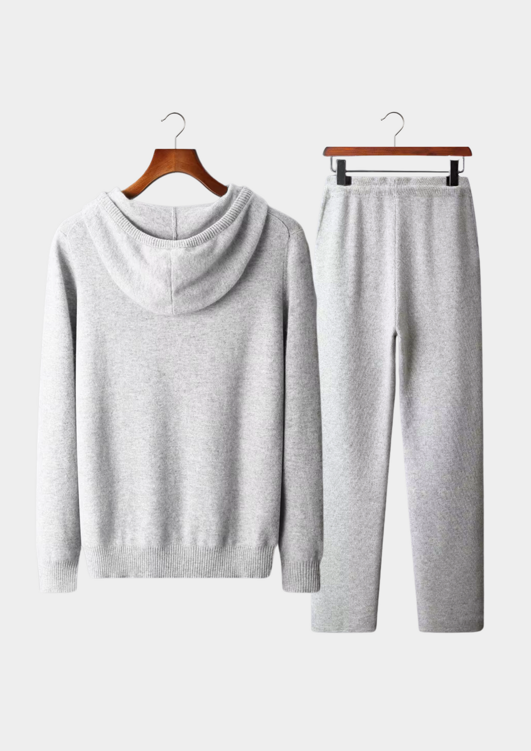 Cordelia | Elegant Merino Wool Hooded Tracksuit Set