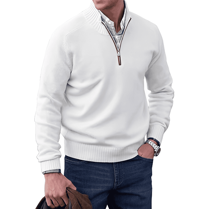Andrew | Men's Zip-Up Sweater for Casual Wear