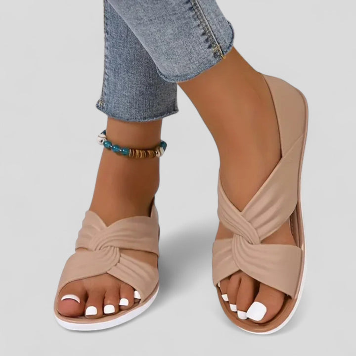 Meredith | Stylish Orthopedic Crisscross Sandals With Arch Support