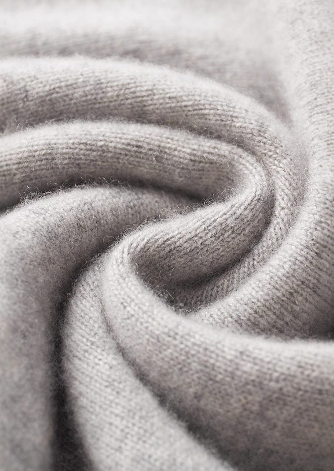 Monaco | Elegant 100% Cashmere Mock Neck Pullover Sweater