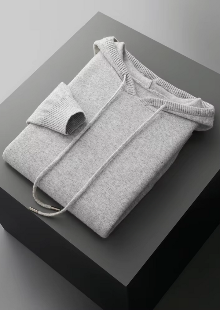 Cordelia | Elegant Merino Wool Hooded Tracksuit Set