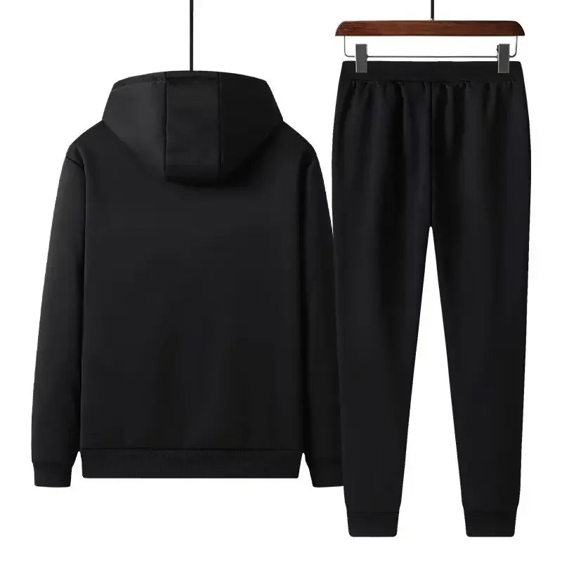 Kai | Stylish Men's Fleece-Lined Tracksuit With Hood And Joggers