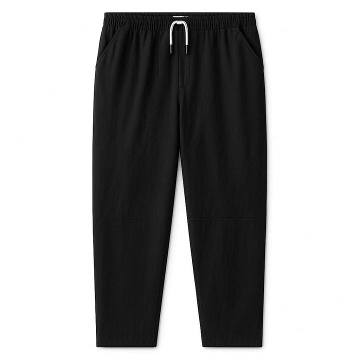 Margot | Effortless Cotton Linen Cropped Drawstring Pants