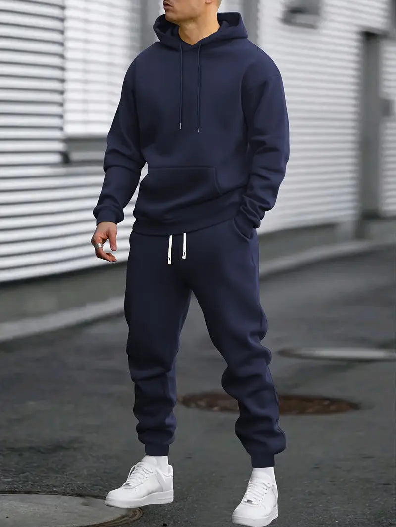 Beckton | Stylish Men's Hooded Tracksuit Set With Joggers