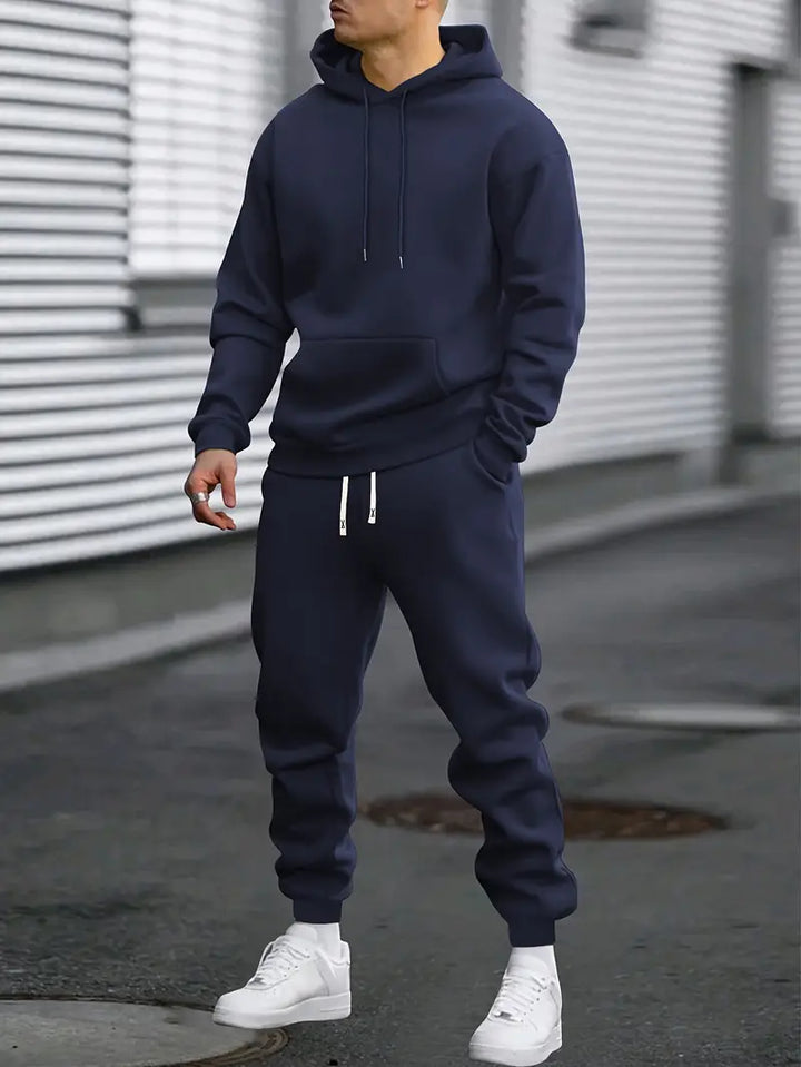 Beckton | Stylish Men's Hooded Tracksuit Set With Joggers