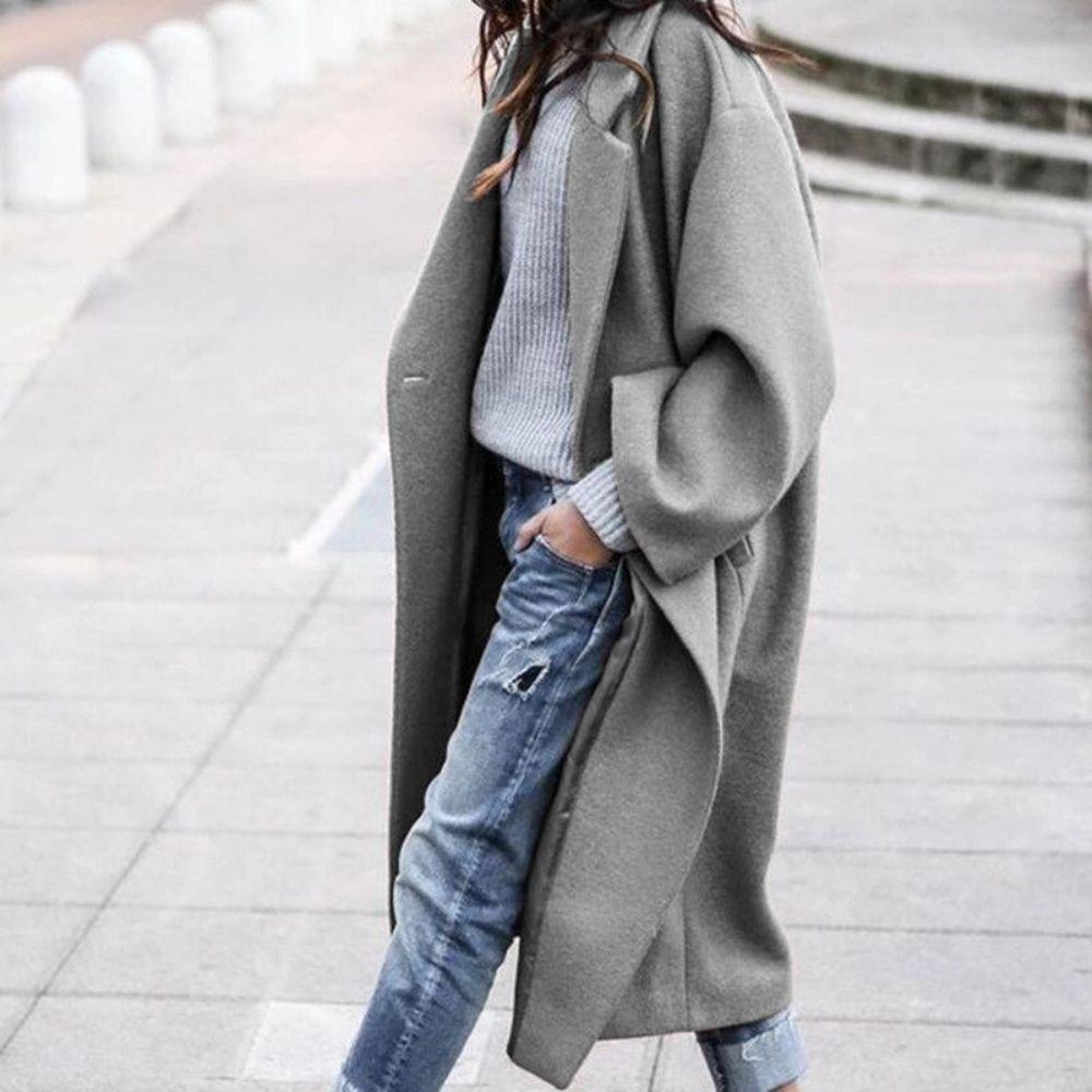 Ophelia | Elegant Long Oversized Winter Coat For Women