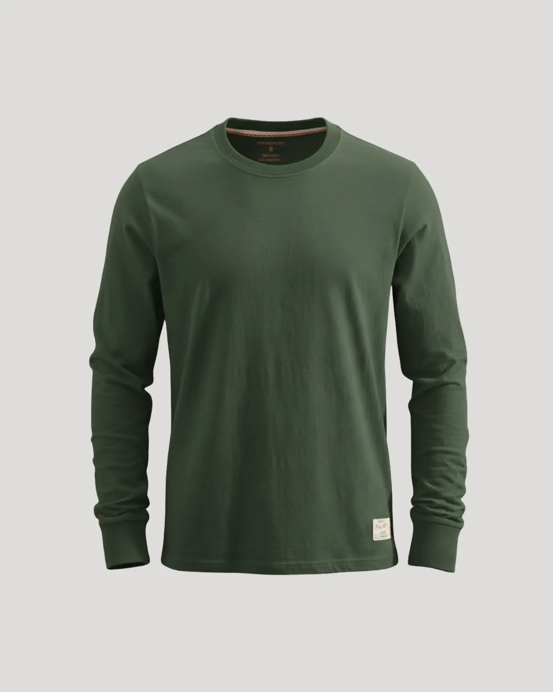 Margot | Stylish Cotton Crew Neck Long Sleeve Shirt