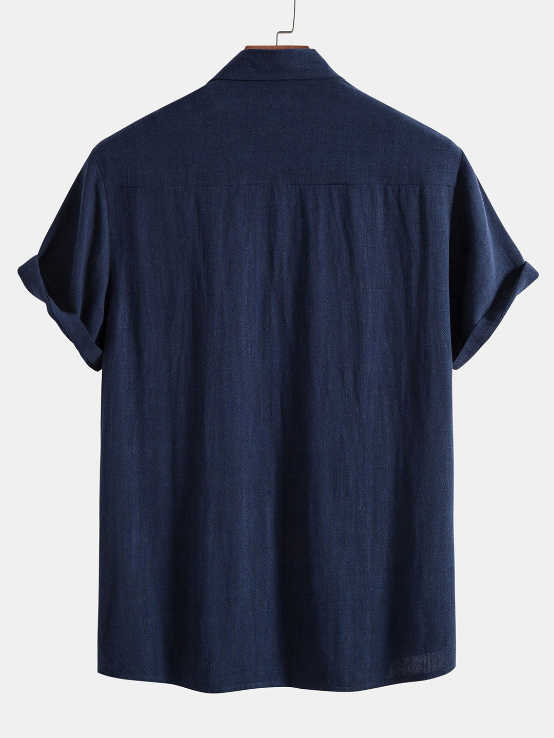 Byron | Elegant Short Sleeve Linen Shirt And Pants Set Men
