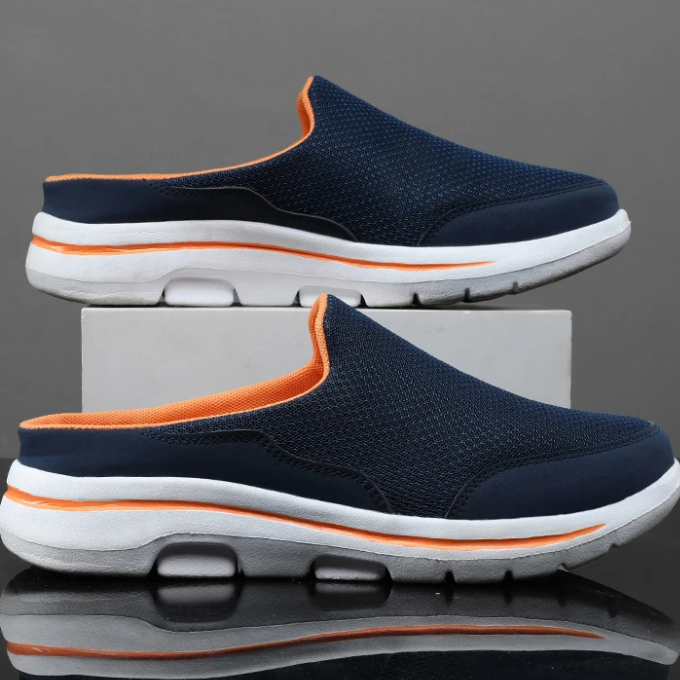 Elyse | Sleek Slip-On Mesh Sneaker Slides For Men