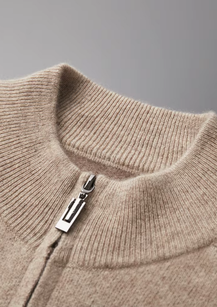 Ashworth | Elegant Cashmere Zip-Up Tracksuit Set Men