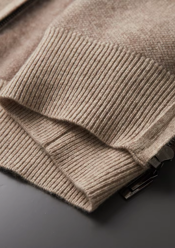 Ashworth | Elegant Cashmere Zip-Up Tracksuit Set Men