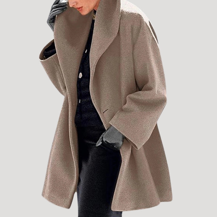 Margot | Elegant Oversized Wrap Winter Coat With Open Front
