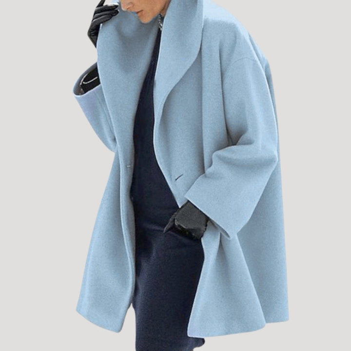 Margot | Elegant Oversized Wrap Winter Coat With Open Front
