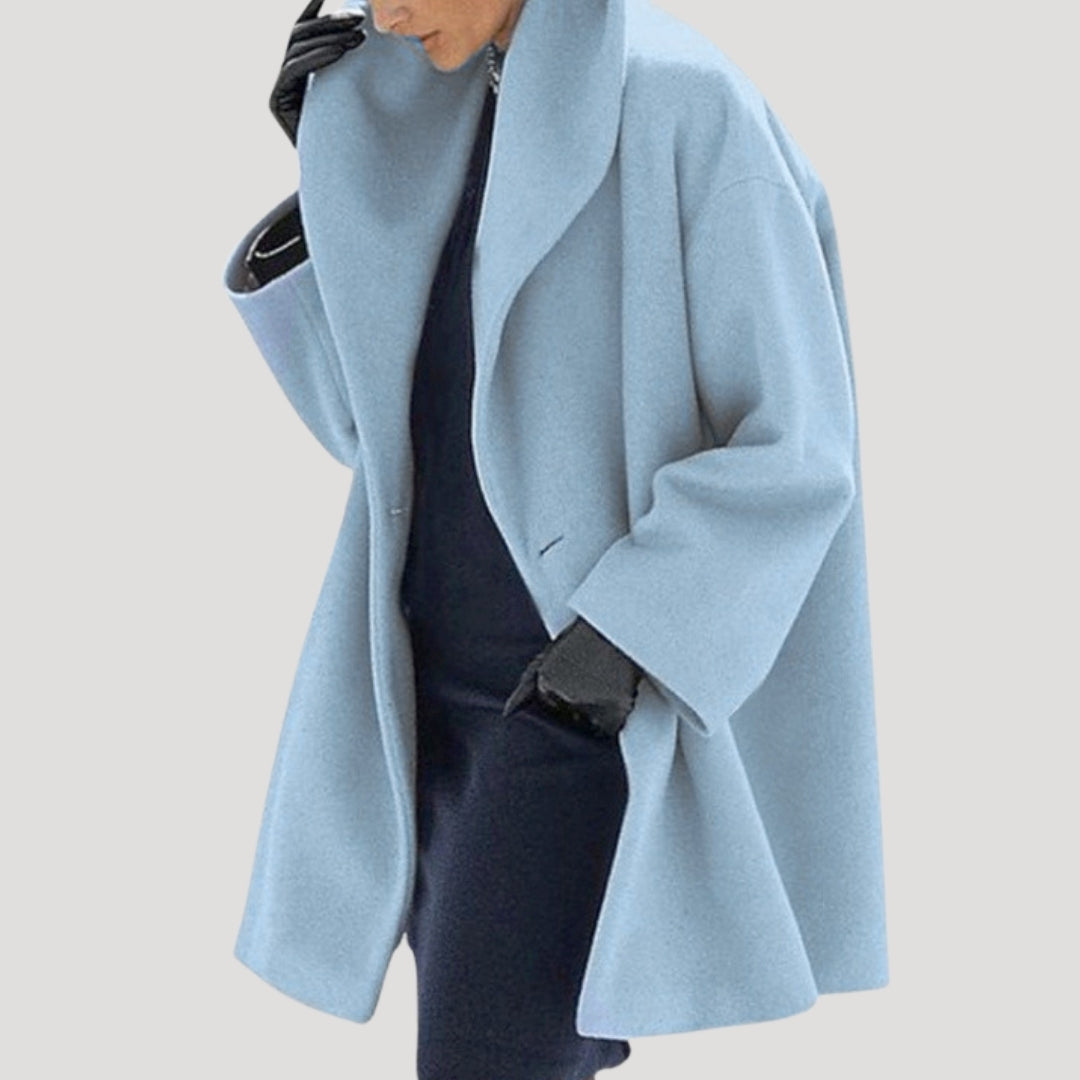 Margot | Elegant Oversized Wrap Winter Coat With Open Front