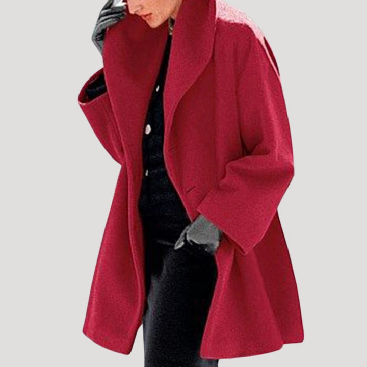 Margot | Elegant Oversized Wrap Winter Coat With Open Front