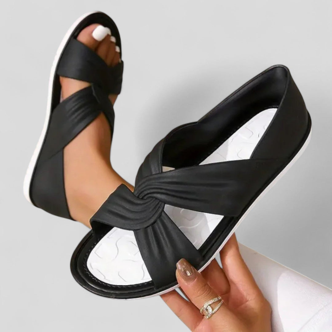 Meredith | Stylish Orthopedic Crisscross Sandals With Arch Support