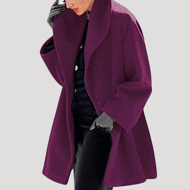 Margot | Elegant Oversized Wrap Winter Coat With Open Front