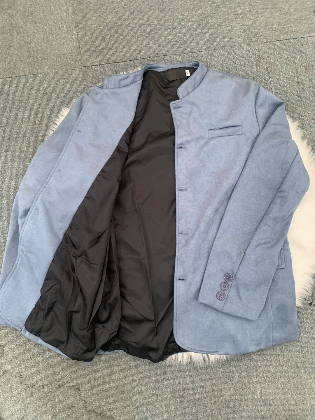 Eva | Stylish Classic Italian Blazer With Officer Collar