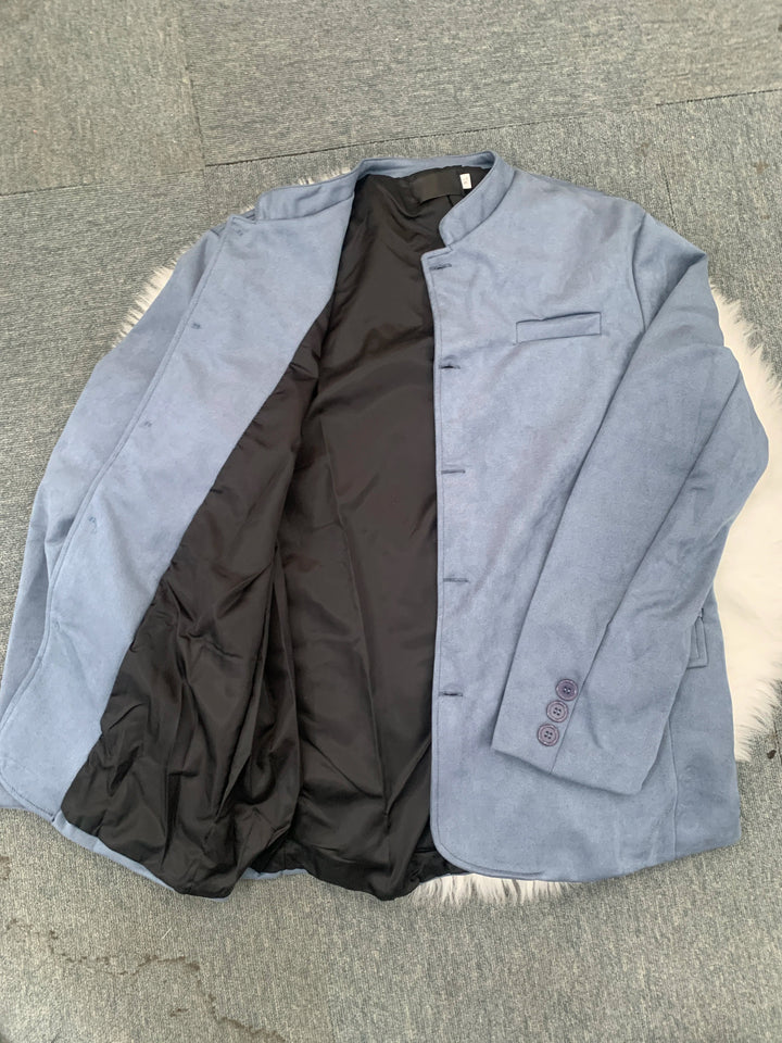 Eva | Stylish Classic Italian Blazer With Officer Collar