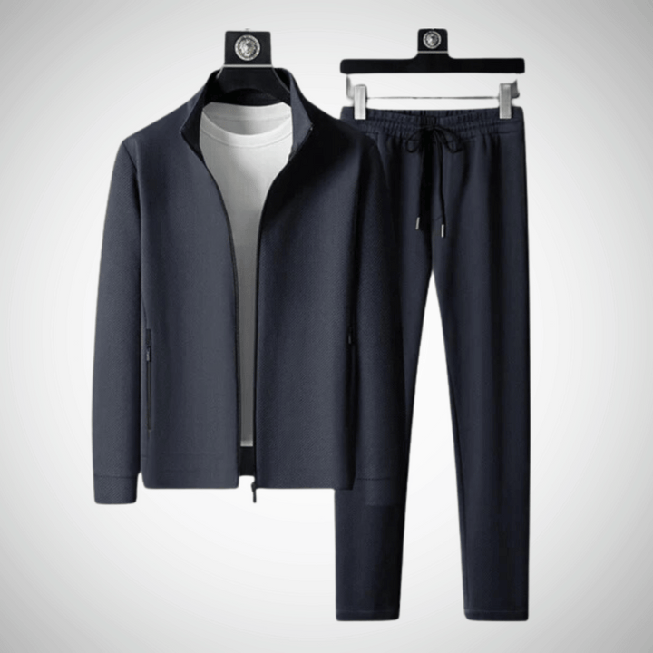 Margot | Stylish Zip Up Tracksuit Set With Elastic Waist