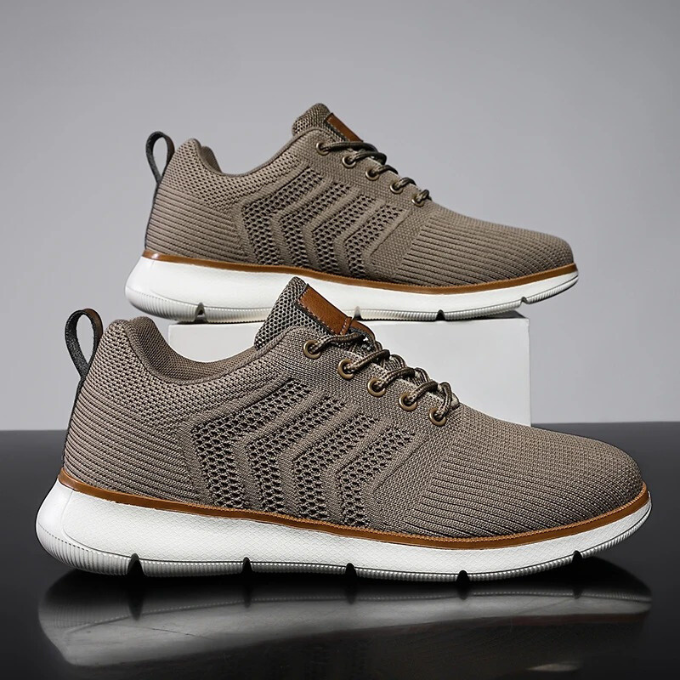 Serena | Stylish Breathable Knit Athletic Sneakers With Lightweight Sole