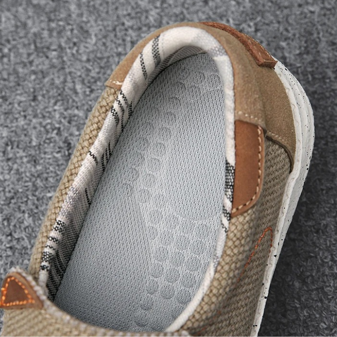 Dockstone | Stylish Canvas Slip-On Loafers For Men