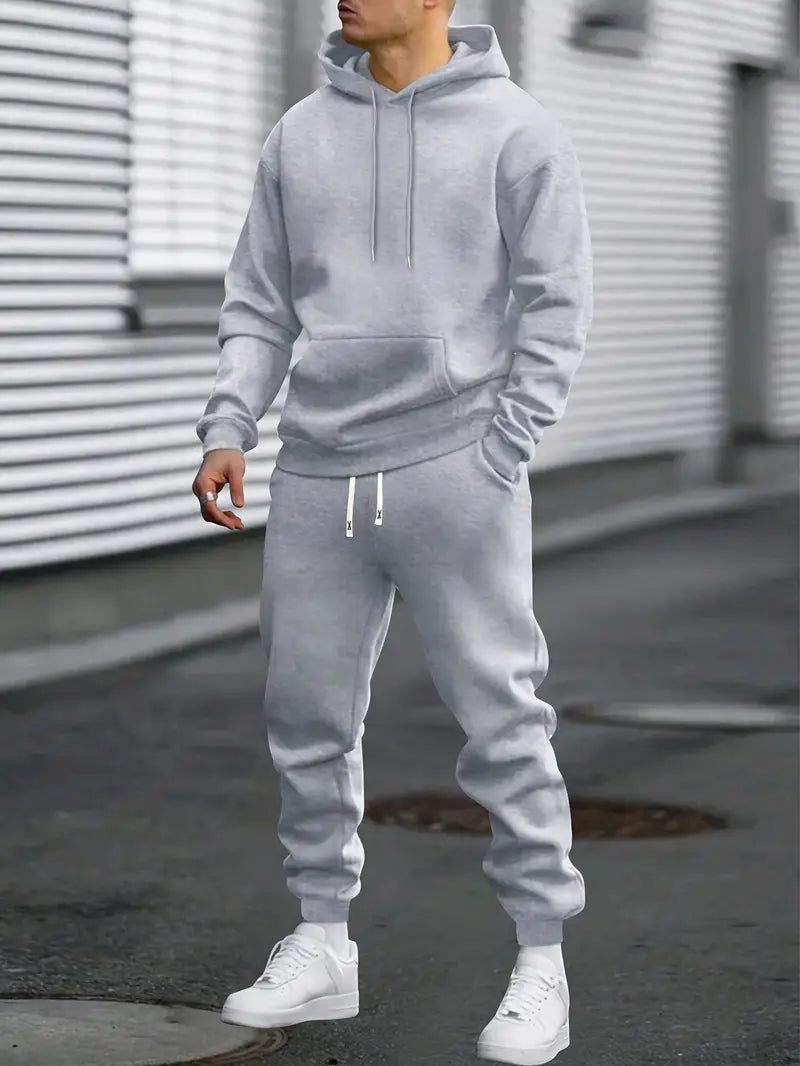 Beckton | Stylish Men's Hooded Tracksuit Set With Joggers