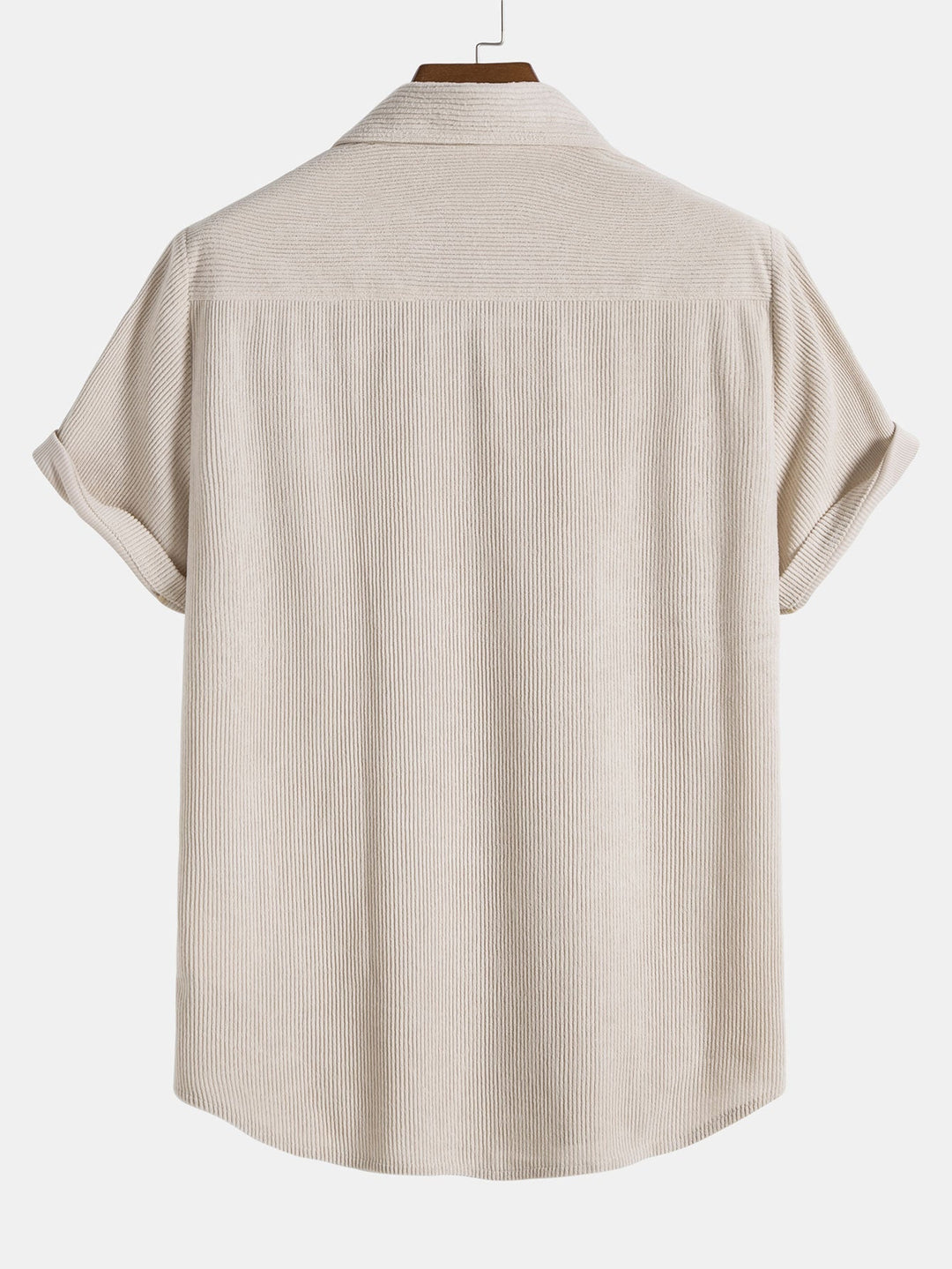 Bali | Elegant Striped Linen Two Piece Set Men Short Sleeve