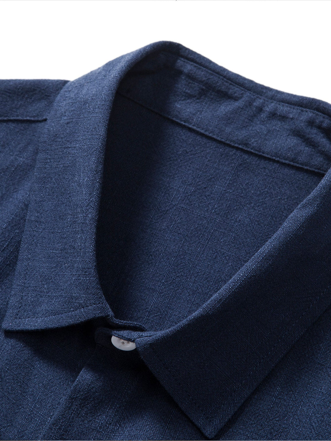 Byron | Elegant Short Sleeve Linen Shirt And Pants Set Men
