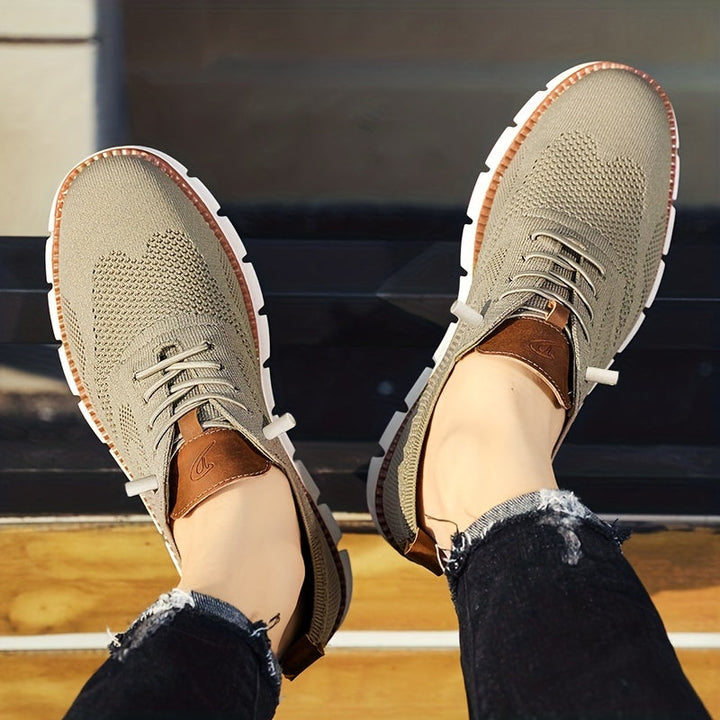 Elara | Stylish Knit Urban Comfort Sneakers For Men