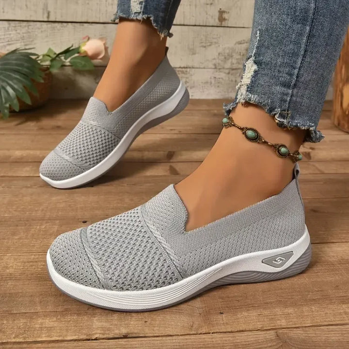 Imogen | Chic Orthopedic Slip-On Sneakers With Mesh Comfort