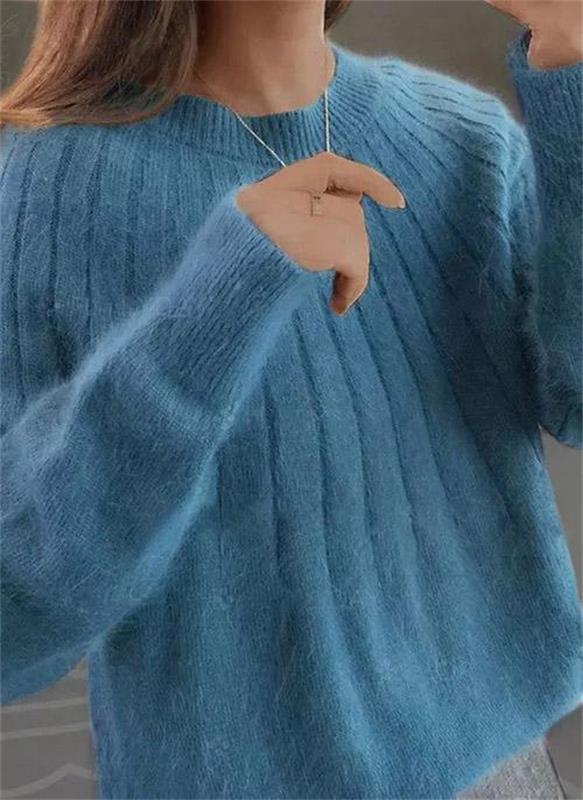 Seraphina | Elegant Oversized Cable Knit Cashmere Sweater