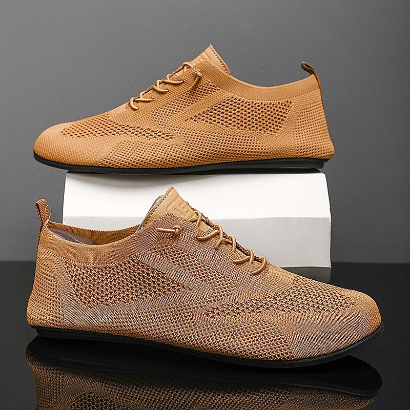 Serena | Stylish Mesh Knit Slip-On Sneakers With Breathable Design