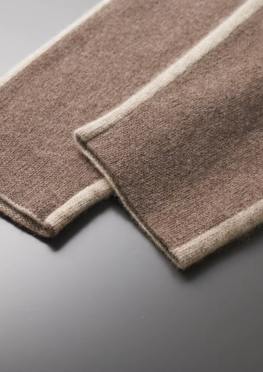 Ashworth | Elegant Cashmere Zip-Up Tracksuit Set Men