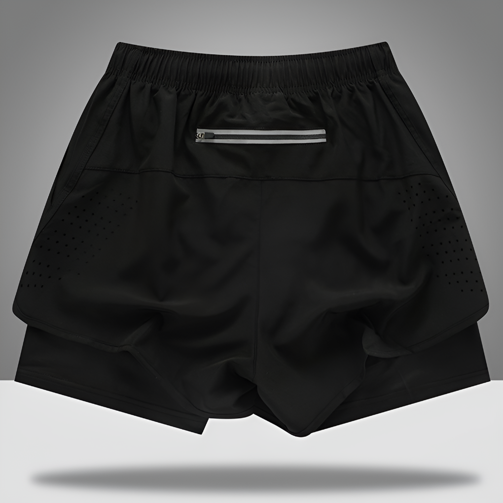 Ashton | Athletic Quick-Dry Running Shorts With Zippered Pocket