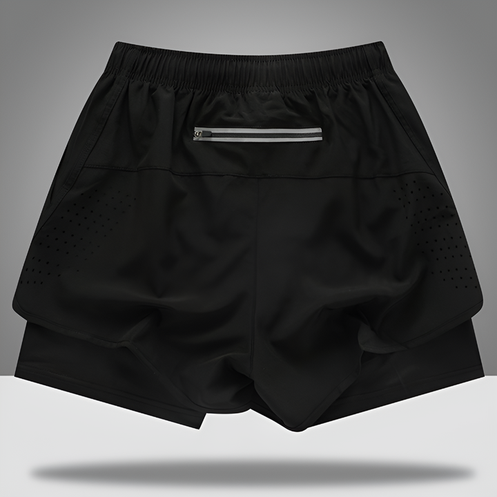 Ashton | Athletic Quick-Dry Running Shorts With Zippered Pocket